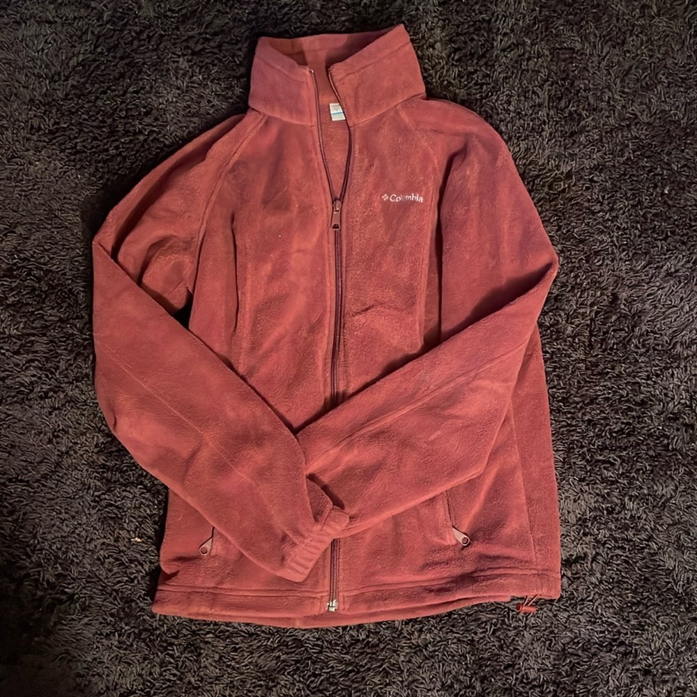 Columbia fleece zip up